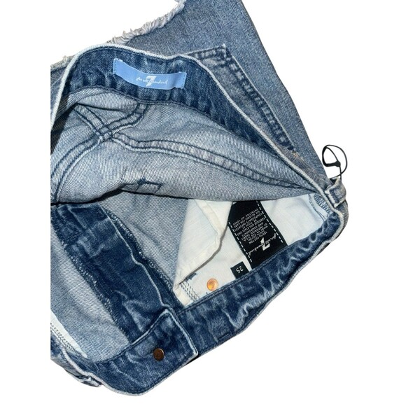 NWT Seven 7 for all Mankind denim shorts 25 - Picture 5 of 6